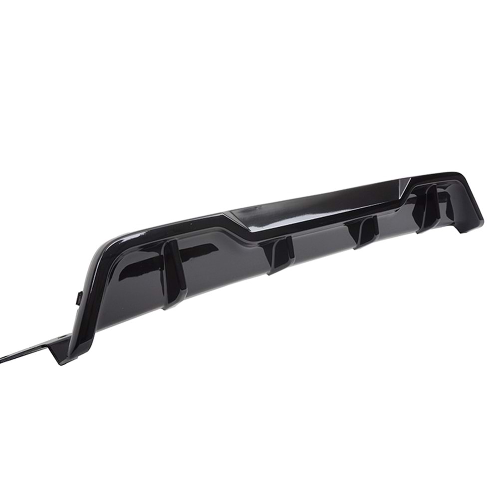 G20 M Sport Rear Diffuser Left+Right Single Outputs Piano Black ABS / 2019 - up