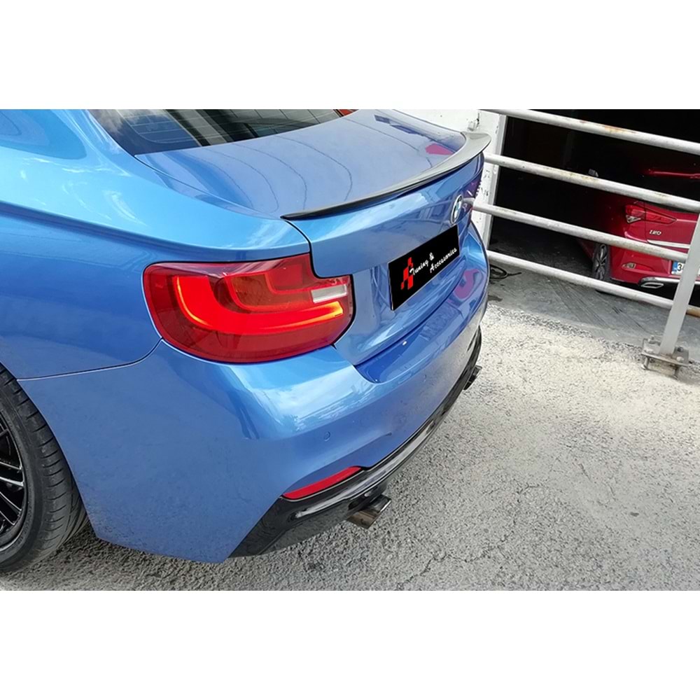 F22 Performance Dynamic Model Rear Trunk Spoiler Raw ABS / 2013 - up