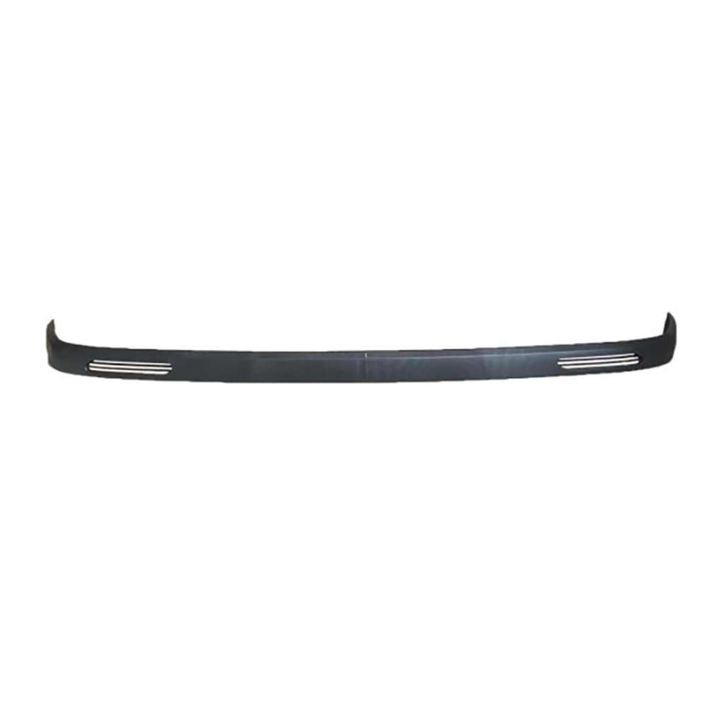 Universal Laguna Front Lip Matte Black ABS / 2 Pieces (V2 New Style)