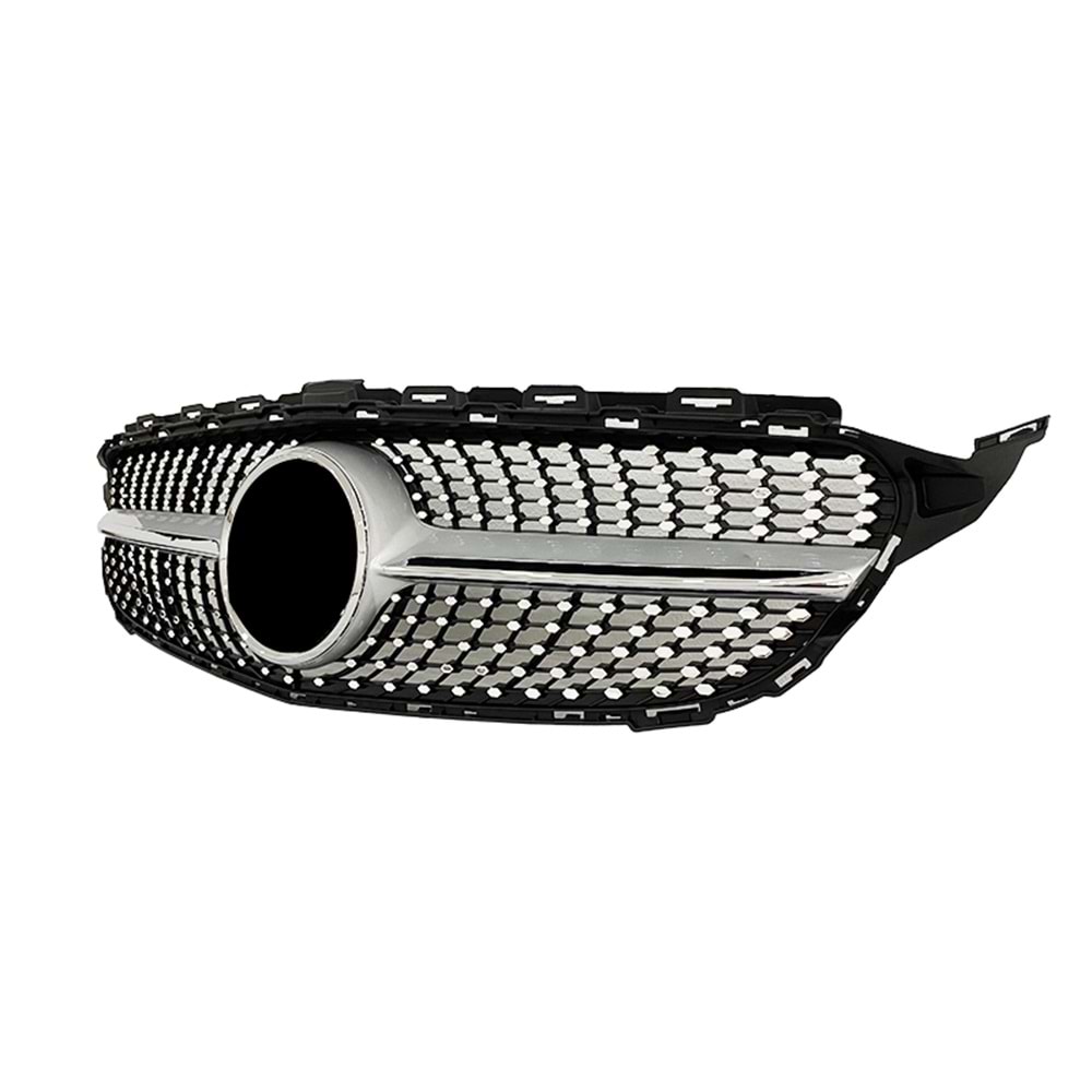 W205 Diamond Front Grille ABS / 2015-2018 (Grey)