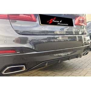 G30 M Performance Diffuser Gray ABS / 2017-2023 (R+L Double Output)