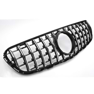 GLC C253 GTR Front Grille ABS / 2015-2019 (Chrome Line + Piano Black)